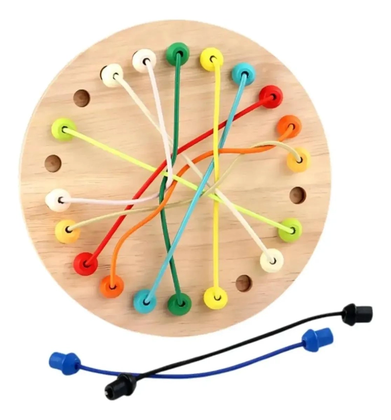 ROMPECABEZAS MONTESSORI DE CUERDAS TRENZADAS PARA NIÑOS - 1