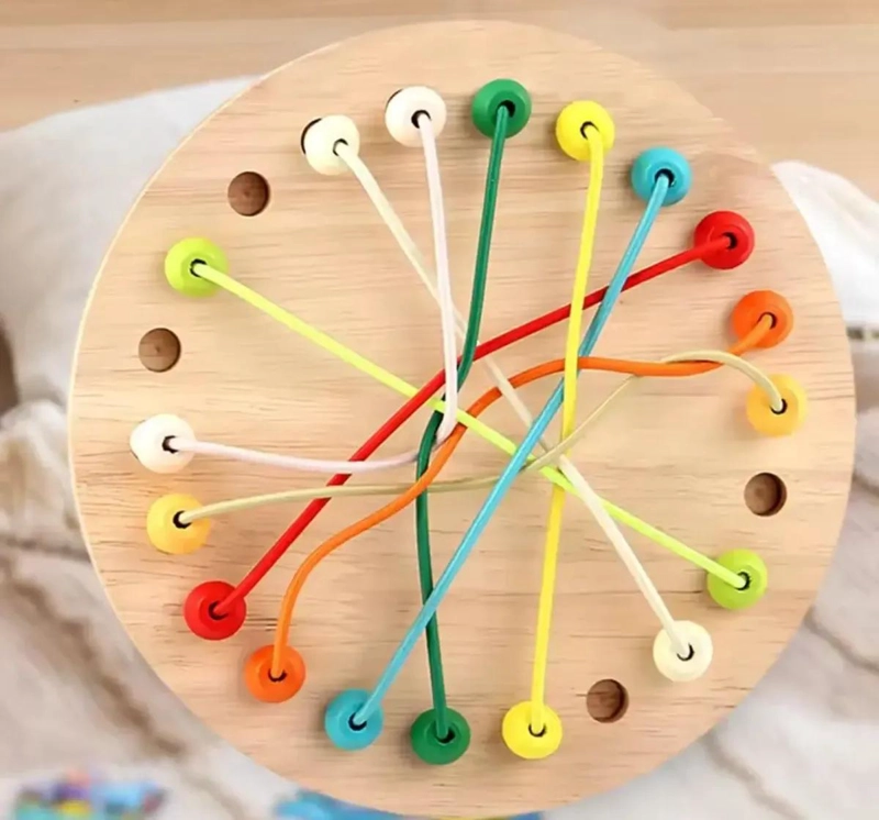 ROMPECABEZAS MONTESSORI DE CUERDAS TRENZADAS PARA NIÑOS - 3