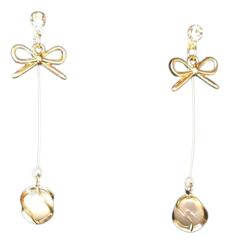 AROS LARGOS DE STRASS CON DISEÑO ELEGANTE Y MODERNO - 2
