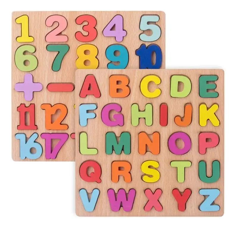PACK DE 10 JUGUETES DIDACTICOS DE MADERA PARA NIÑOS - 5
