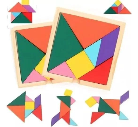 JUGUETE DIDACTICO DE MADERA PARA NIÑOS PACK DE 4 PIEZAS - 8