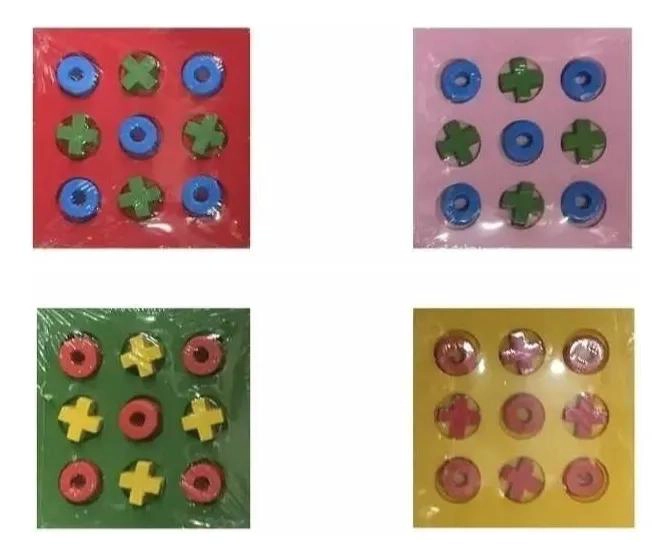 JUGUETE DIDACTICO DE MADERA PARA NIÑOS PACK DE 4 PIEZAS - 9