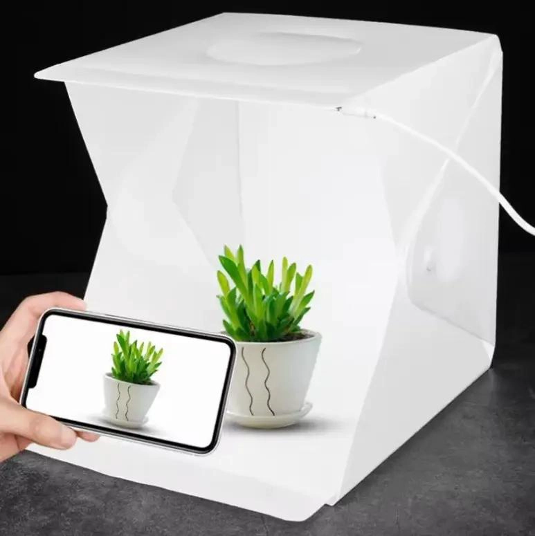 MINI ESTUDIO PLEGABLE PARA FOTOGRAFIA CON LUZ LED - 3