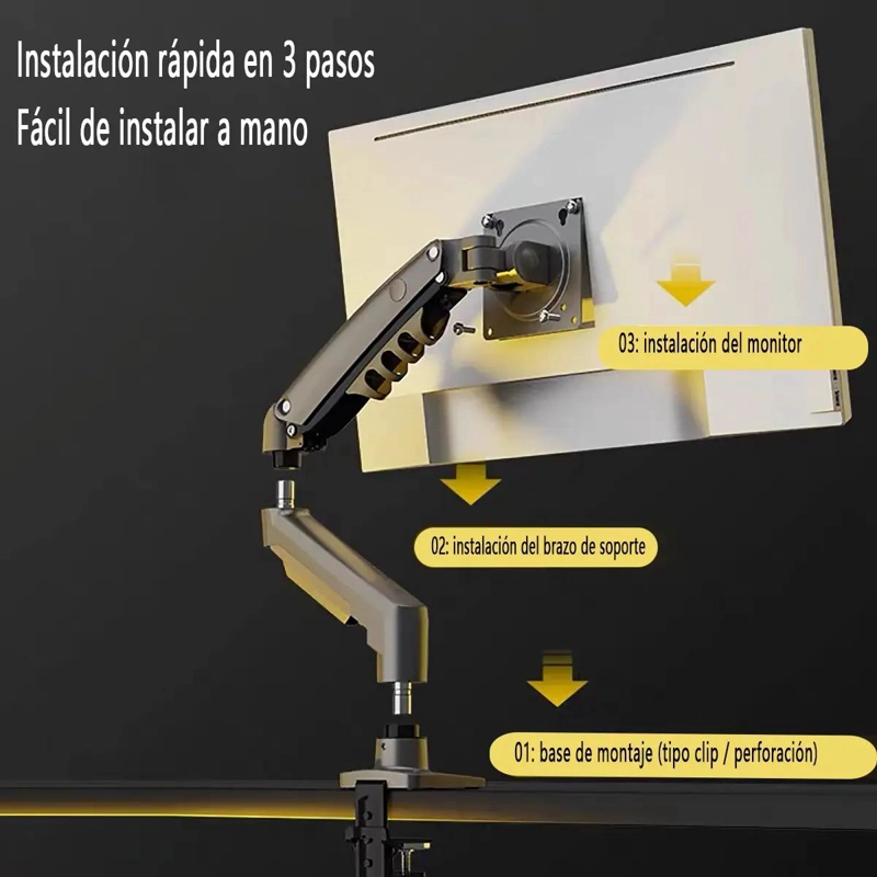 SOPORTE DE TELEVISION ARTICULADO PARA MONTAJE EN PARED - 4