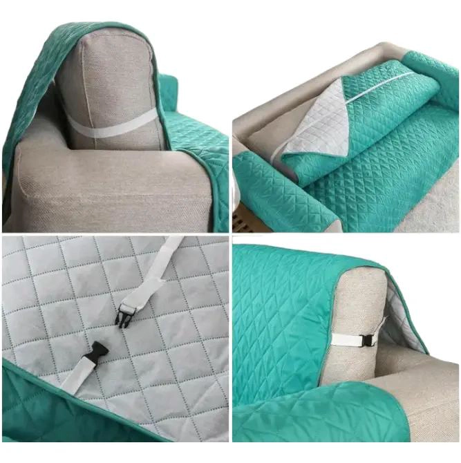 CUBRE SOFA IMPERMEABLE PARA SILLON DE 1 CUERPO CON AJUSTE - 2