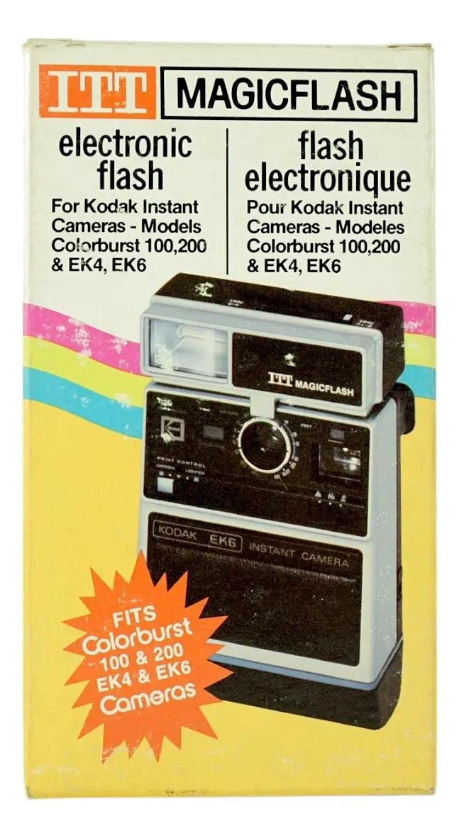 FLASH ELECTRONICO VINTAGE PARA CAMARAS INSTANTANEAS - 1