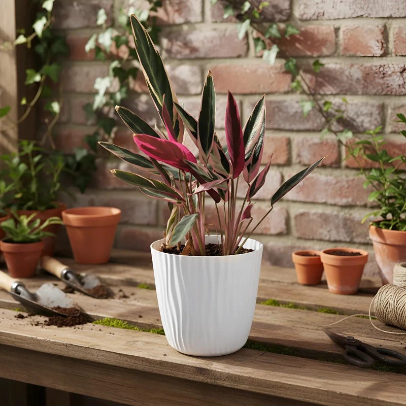 PACK DE 3 MACETEROS AUTORREGANTES PARA PLANTAS DECORATIVAS - 1