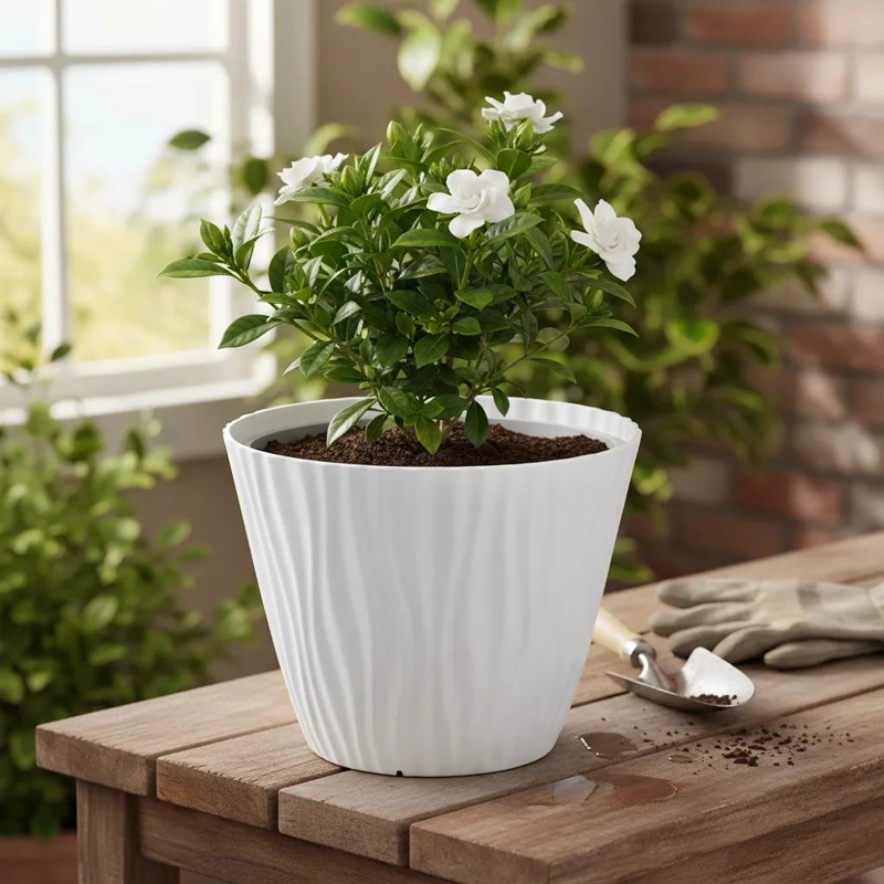 PACK DE 3 MACETEROS AUTORREGANTES PARA PLANTAS DECORATIVAS - 4