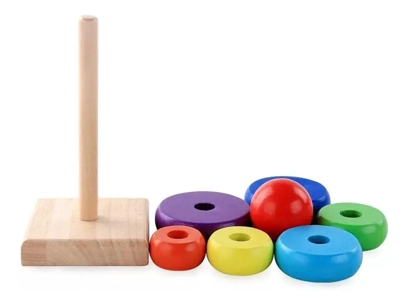 PACK DE JUGUETES DIDACTICOS DE MADERA PARA MOTRICIDAD - 9