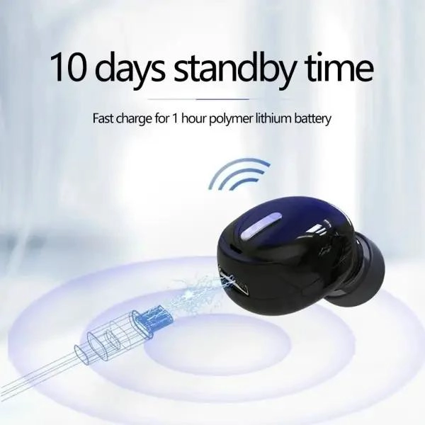 AURICULAR INALAMBRICO MINI BLUETOOTH 5.0 CON MICROFONO - 3