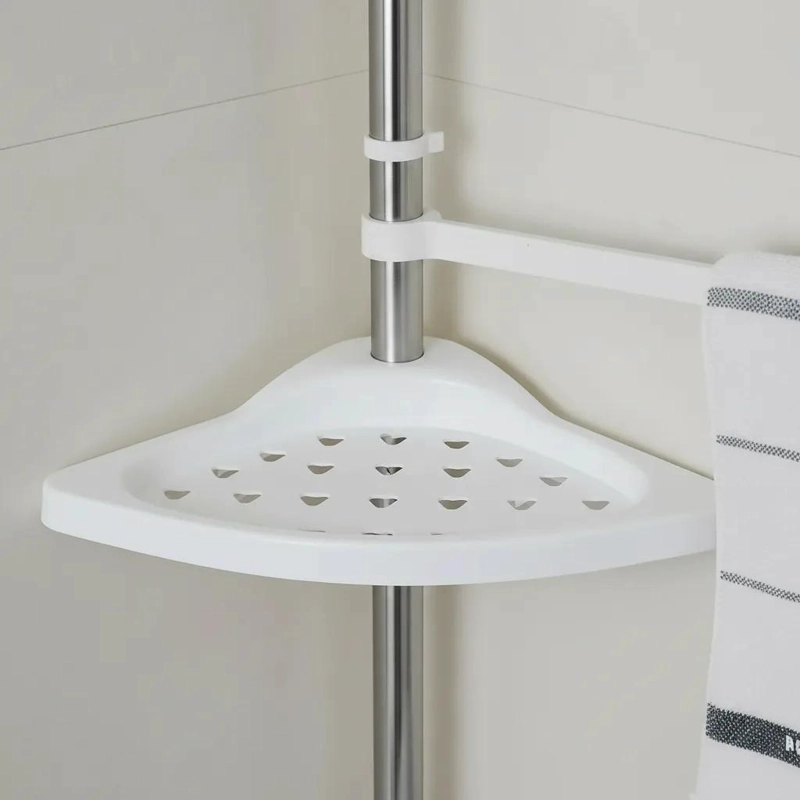ESQUINERO DE DUCHA AJUSTABLE DE ACERO INOXIDABLE CON 4 NIVELES - 3