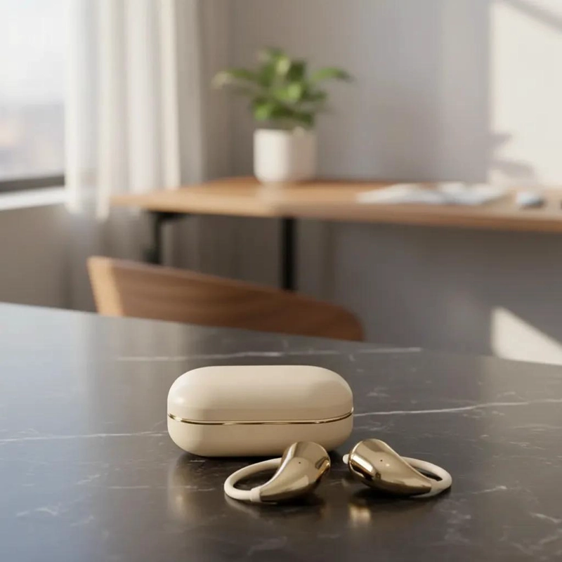 AUDIFONOS INALAMBRICOS BLUETOOTH 5.3 CON MICROFONO Y CONTROL TACTIL - 6