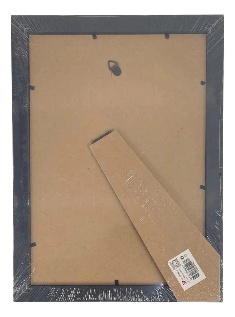 PACK DE 6 MARCOS DE MADERA PARA FOTOS Y DIPLOMAS A4 - 1