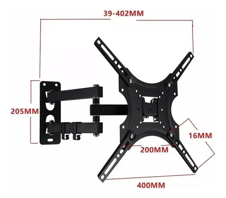 SOPORTE DE PARED INCLINABLE PARA TELEVISORES DE 32 A 55 PULGADAS - 3