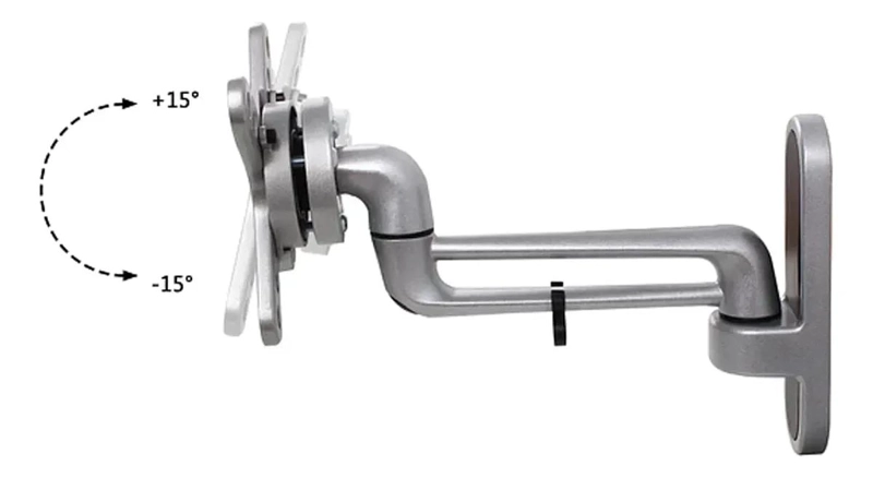 SOPORTE DE MONITOR PARED BRAZO ARTICULADO PARA PANTALLAS DE 13 A 27 PULGADAS - 6