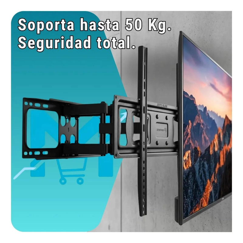 SOPORTE ARTICULADO PARA TELEVISORES DE 32 A 80 PULGADAS - 3