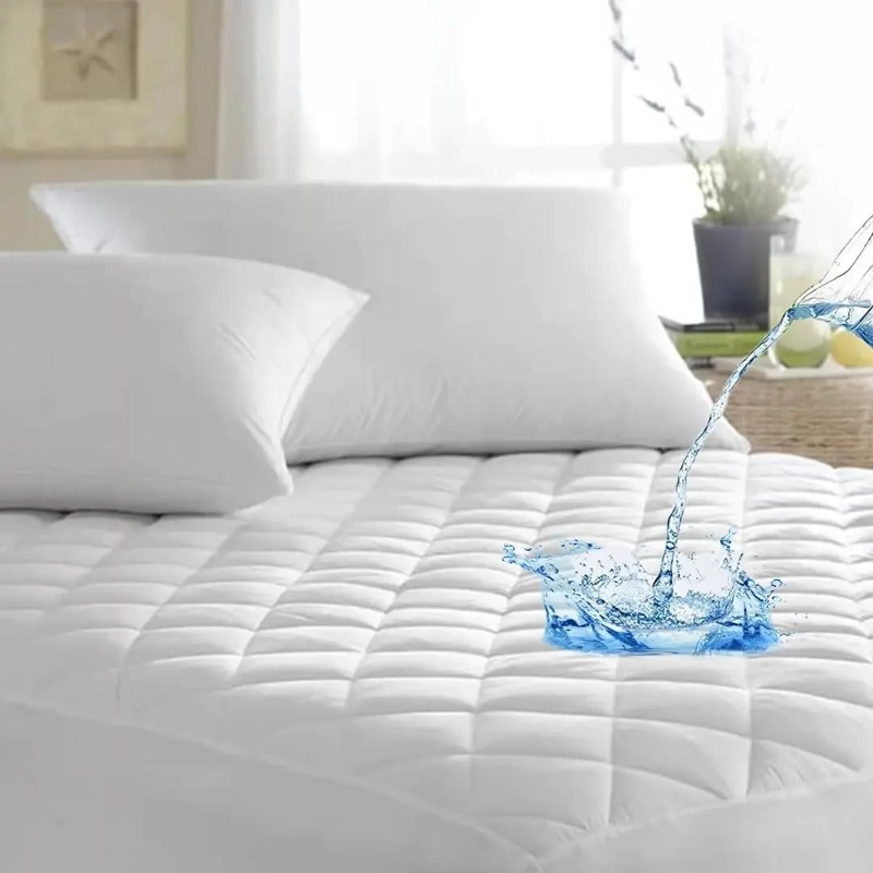 CUBRECOLCHON IMPERMEABLE PARA CAMA DE 2 PLAZAS CON CONFORT - 2