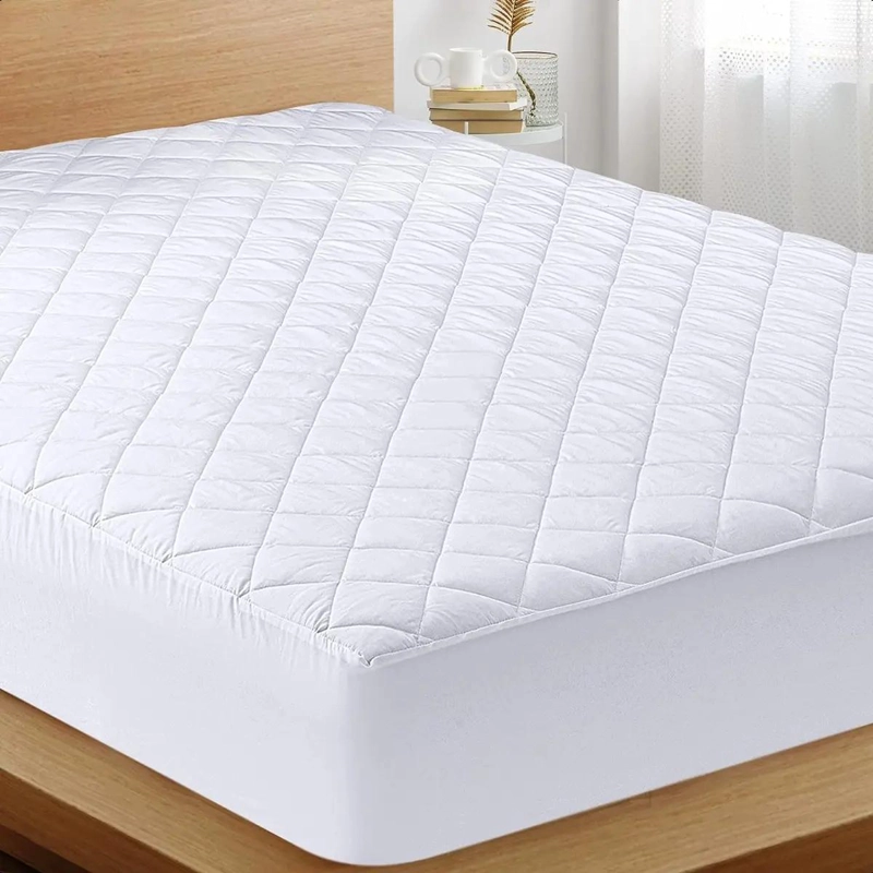 CUBRECOLCHON IMPERMEABLE PARA CAMA DE 2 PLAZAS CON CONFORT - 5