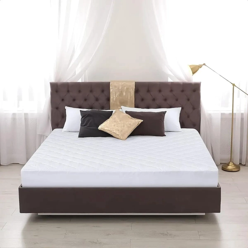 CUBRECOLCHON IMPERMEABLE PARA CAMA DE 2 PLAZAS CON CONFORT - 7