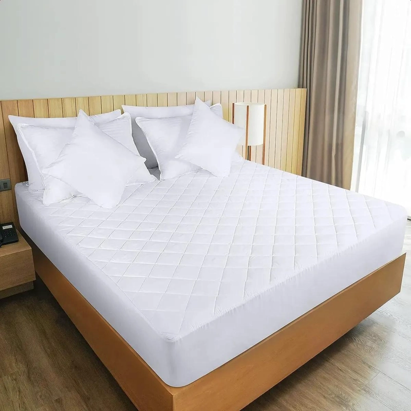 CUBRECOLCHON IMPERMEABLE PARA CAMA DE 2 PLAZAS CON CONFORT - 8