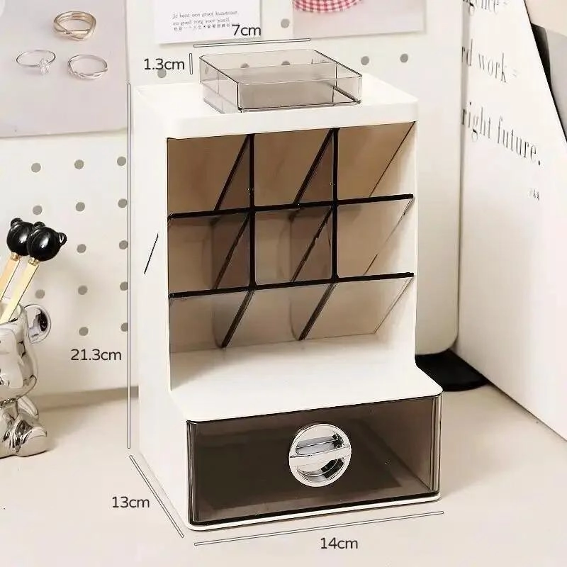 ORGANIZADOR DE ESCRITORIO PARA LAPICES Y MAQUILLAJE CON DISEÑO MODERNO - 2