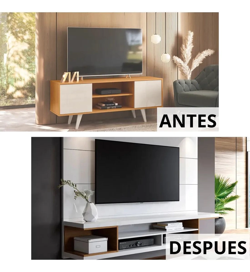 SOPORTE METALICO INCLINABLE PARA TV DE 32 A 55 PULGADAS - 8