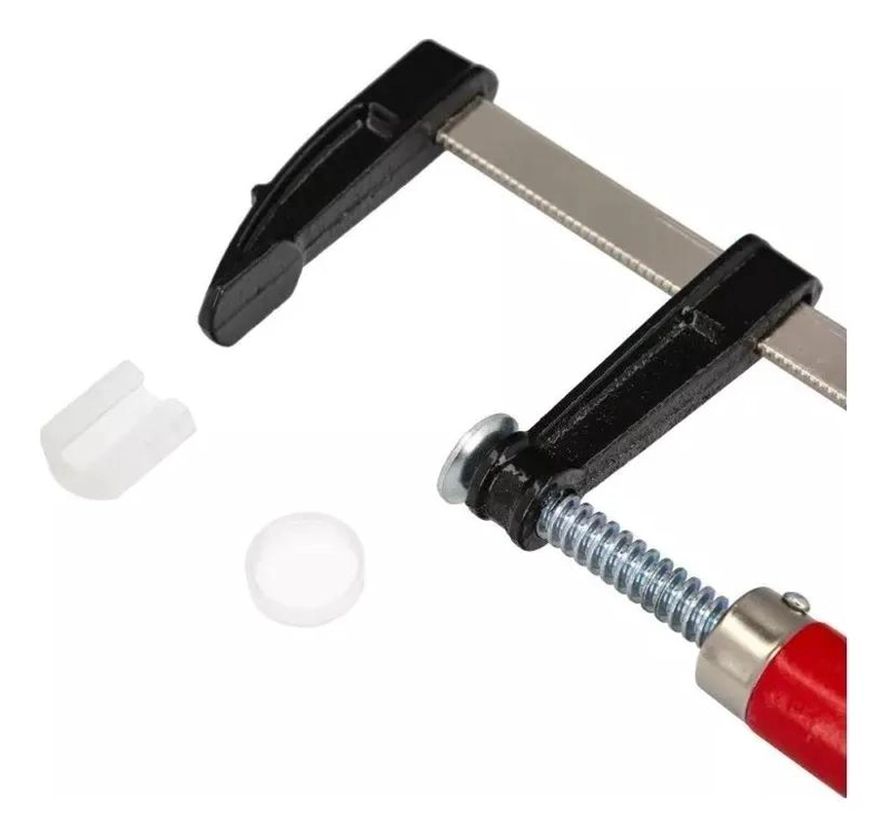 PRENSA F PARA CARPINTERIA 120MM X 400MM RESISTENTE Y DURADERA - 2