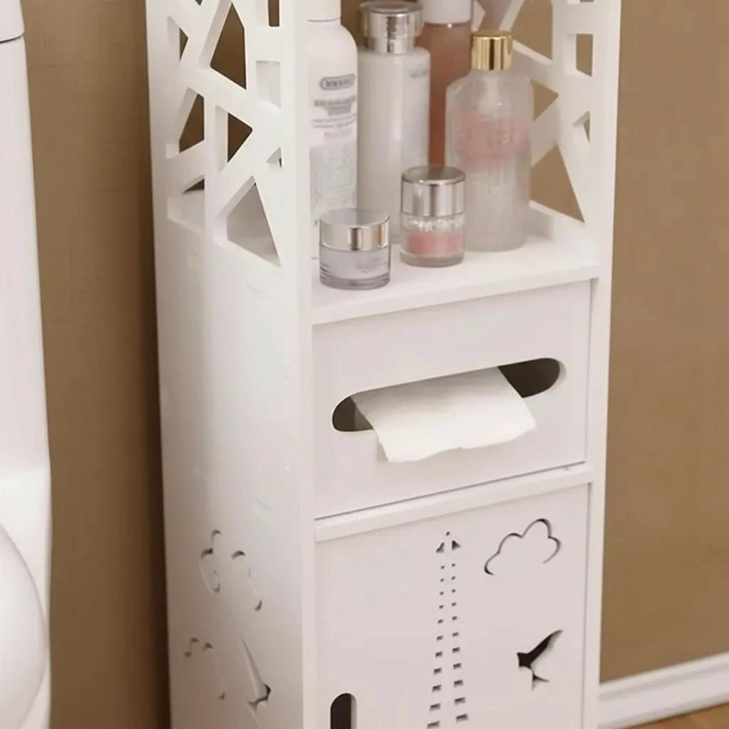GABINETE DE BAÑO ORGANIZADOR COMPACTO Y FUNCIONAL - 4