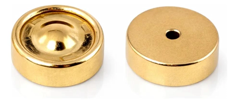 TOPES DE PRESION PARA AROS ABRIDORES EN ORO LAMINADO 14K - 1