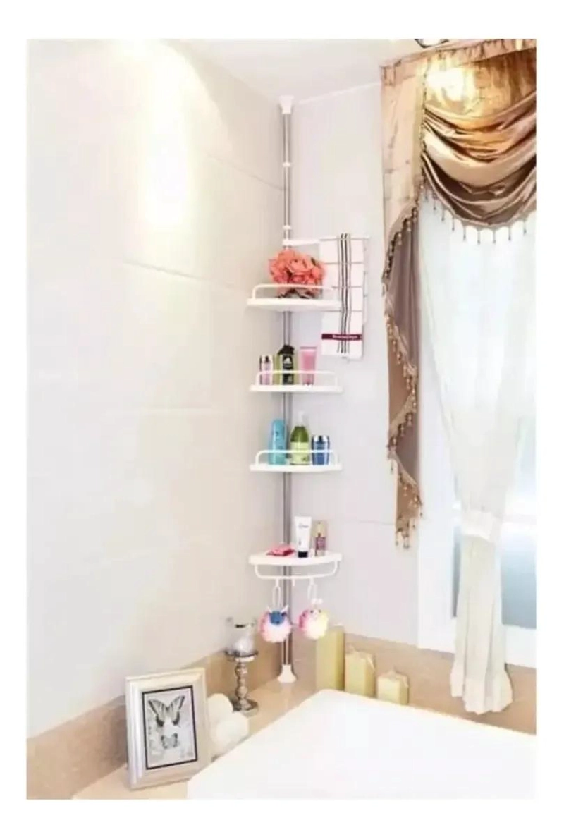 ESTANTE ORGANIZADOR ESQUINERO PARA BAÑO Y DUCHA - 3