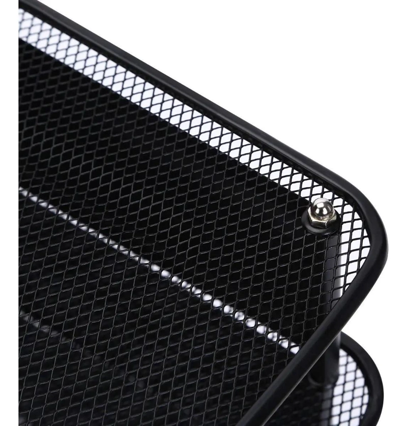 ORGANIZADOR METALICO PARA LIBROS Y REVISTAS CON 3 NIVELES - 7