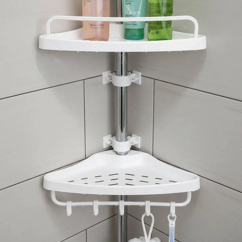 REPISA ESQUINERA AJUSTABLE PARA DUCHA Y BAÑO ORGANIZADOR - 3