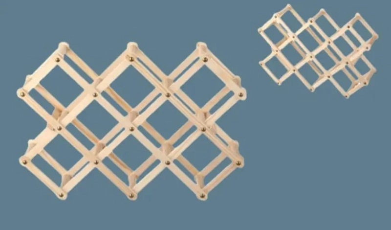 ORGANIZADOR PLEGABLE DE MADERA PARA OFICINA Y HOGAR - 3