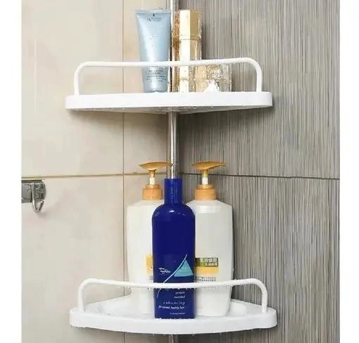 ESQUINERO ORGANIZADOR DE BAÑO CON 4 REPISAS AJUSTABLES - 10