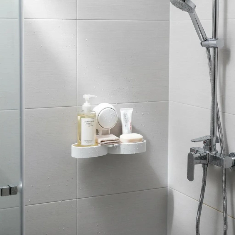 ORGANIZADOR BLANCO PARA BAÑO IDEAL PARA PRODUCTOS DE ASEO PERSONAL - 1