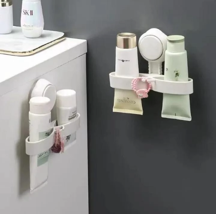ORGANIZADOR BLANCO PARA BAÑO IDEAL PARA PRODUCTOS DE ASEO PERSONAL - 5