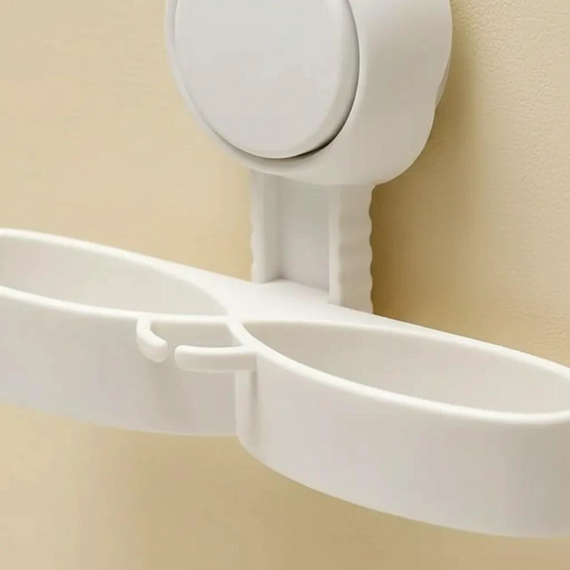 ORGANIZADOR BLANCO PARA BAÑO IDEAL PARA PRODUCTOS DE ASEO PERSONAL - 9