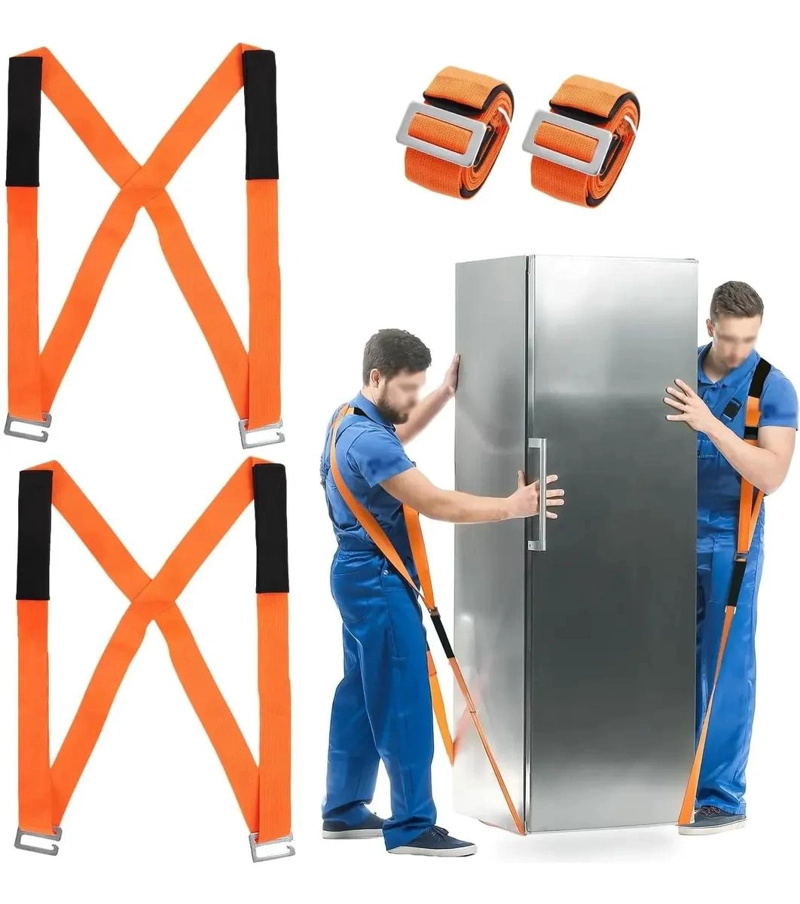 CORREAS AJUSTABLES DE SEGURIDAD PARA MOVER MUEBLES PESADOS - 1