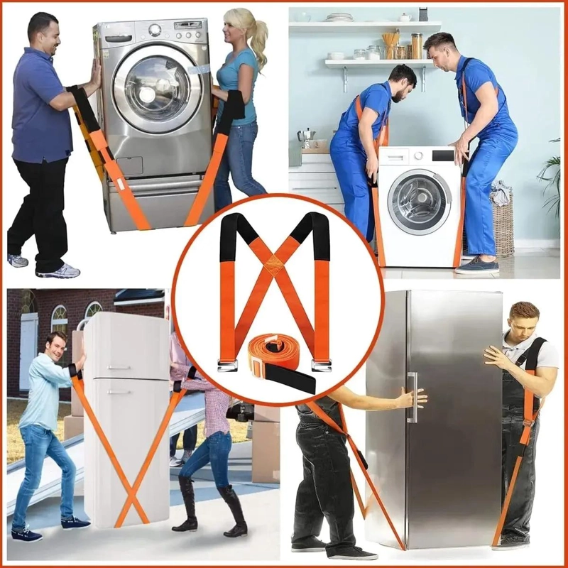 CORREAS AJUSTABLES DE SEGURIDAD PARA MOVER MUEBLES PESADOS - 6