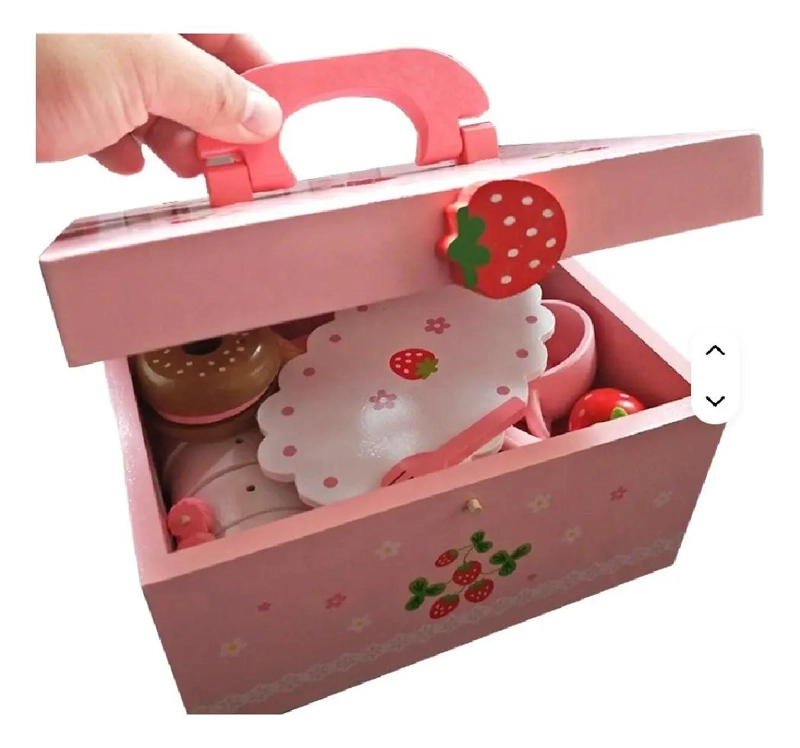 SET DE REPOSTERIA DE MADERA PARA JUGAR Y APRENDER - 3