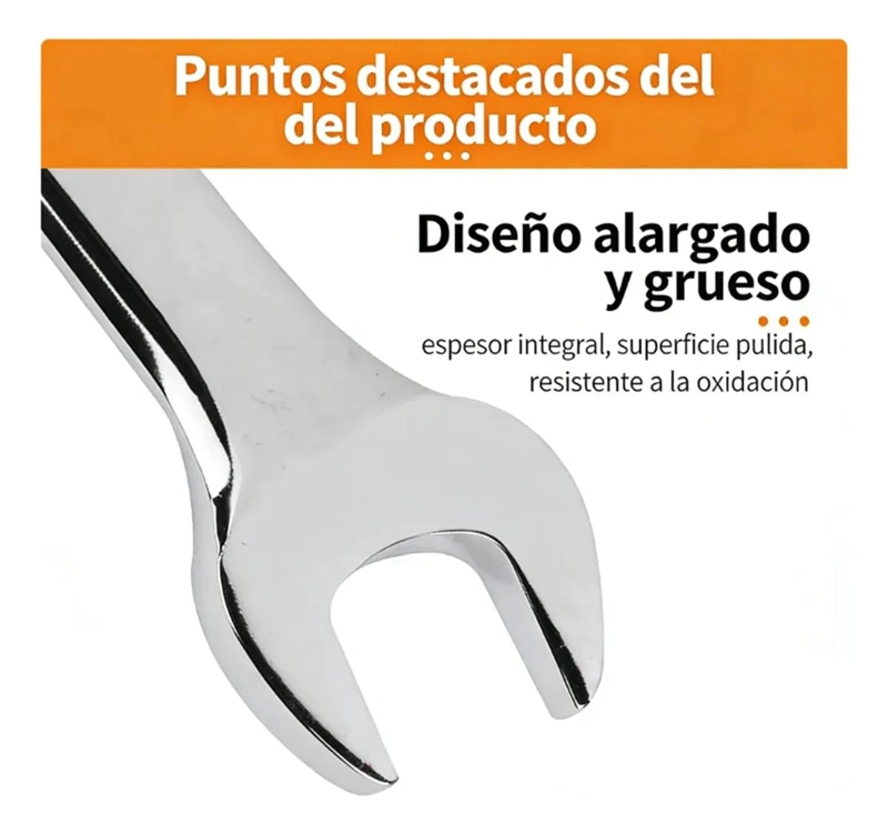 LLAVE PUNTA Y CORONA 24 MM CON CHICHARRA - 6