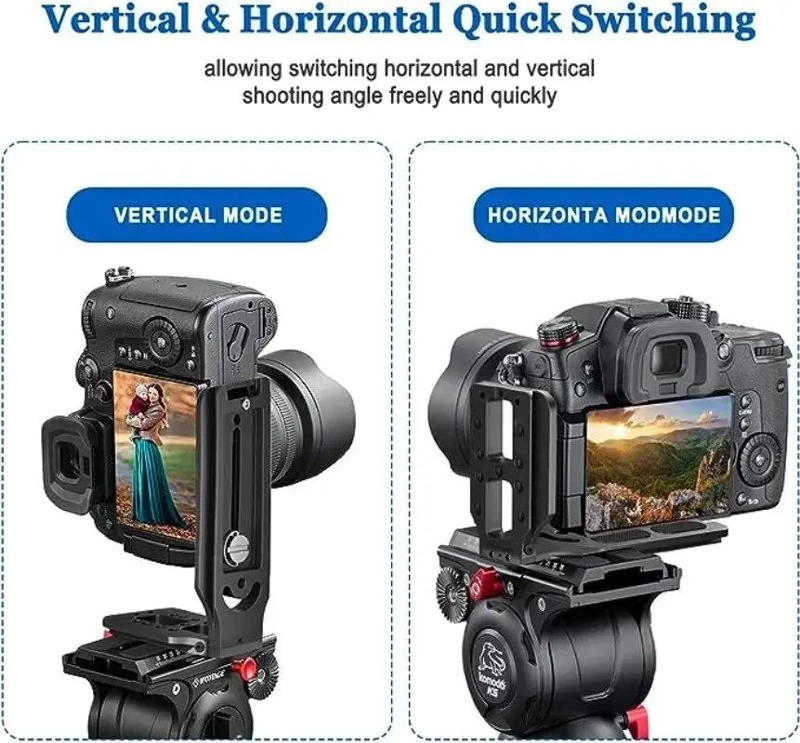 SOPORTE UNIVERSAL EN L PARA CAMARA CON LIBERACION RAPIDA - 5