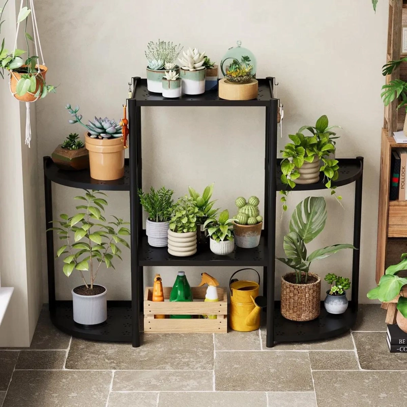 ESTANTERIA MODERNA PARA PLANTAS DE VARIOS NIVELES - 1