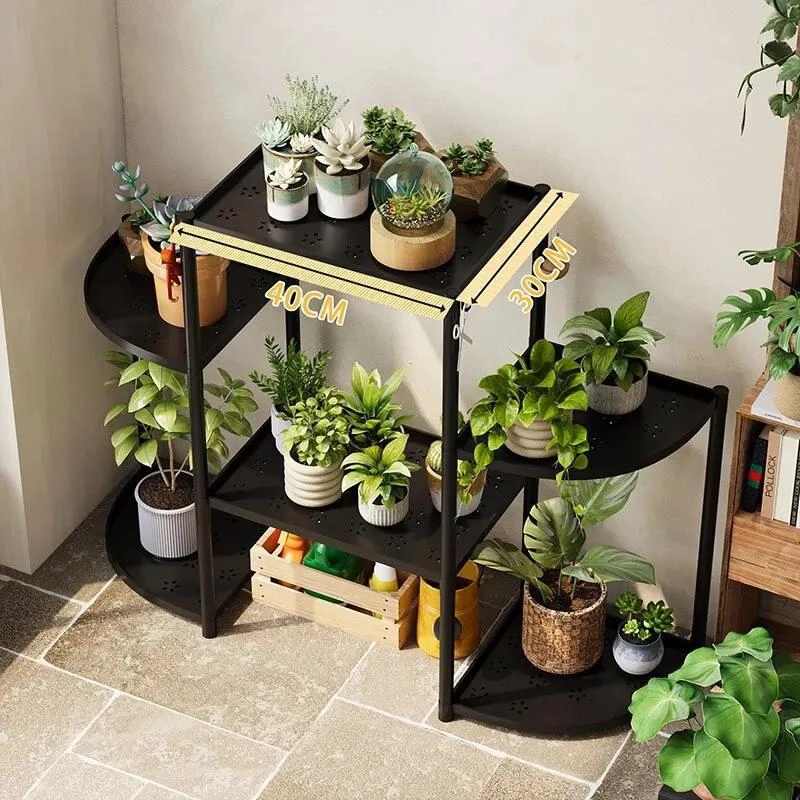 ESTANTERIA MODERNA PARA PLANTAS DE VARIOS NIVELES - 5