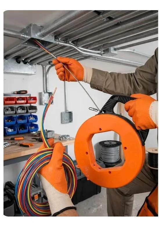 GUIA DE ACERO PARA CABLE CARRETE 15M - 2