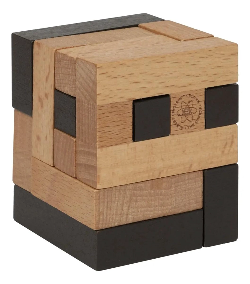 ROMPECABEZAS GEOME TRICO DE BLOQUES DE MADERA CON LETRAS - 1
