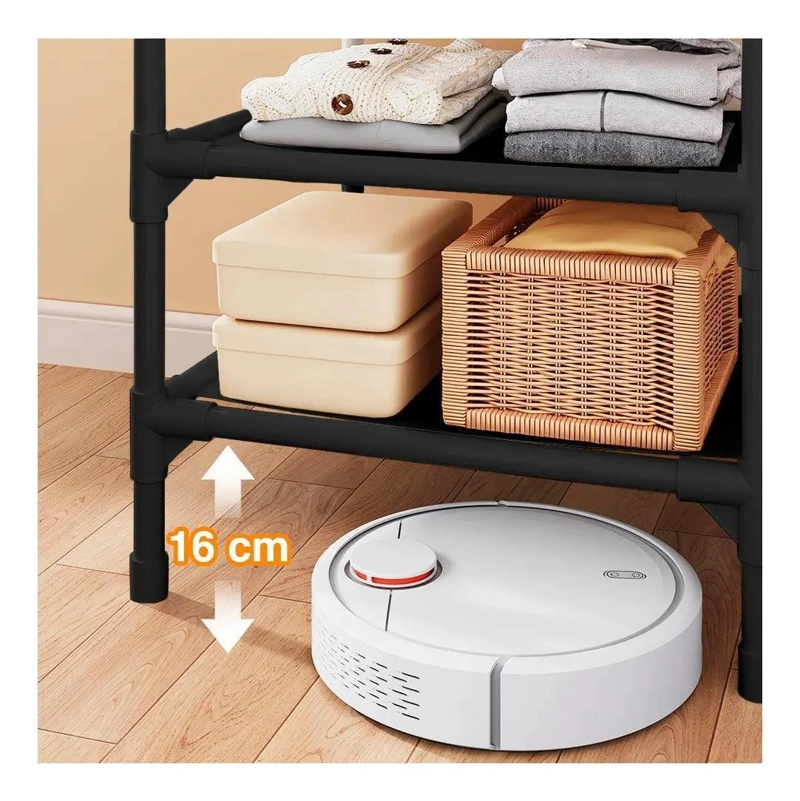PERCHERO ESQUINERO ORGANIZADOR COLGADOR MULTIFUNCIONAL PARA ROPA - 6