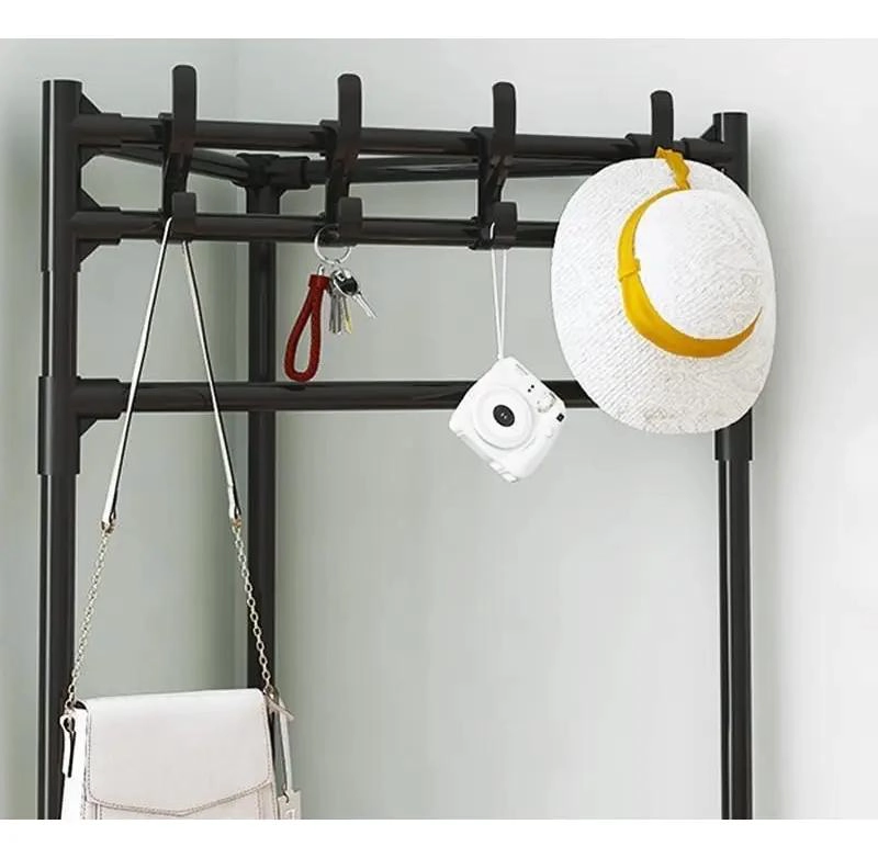 PERCHERO ESQUINERO ORGANIZADOR COLGADOR MULTIFUNCIONAL PARA ROPA - 8