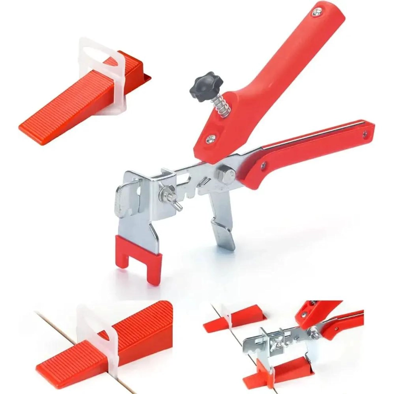 KIT DE NIVELACION PARA CERAMICOS CON CLIPS Y CUÑAS REUTILIZABLES - 2