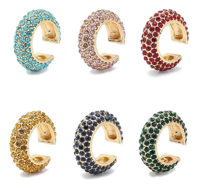AROS EAR CUFFS DE ACERO INOXIDABLE BRILLANTES EN 3 PIEZAS - 2